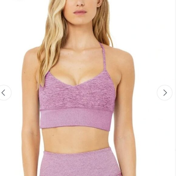 ALO Yoga Tops - Alo Purple Sports Bra Size Small